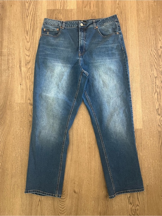 Frye Denim - Frye High Rise Straight Leg Opaque Blue Denim Jeans, Women 12/31